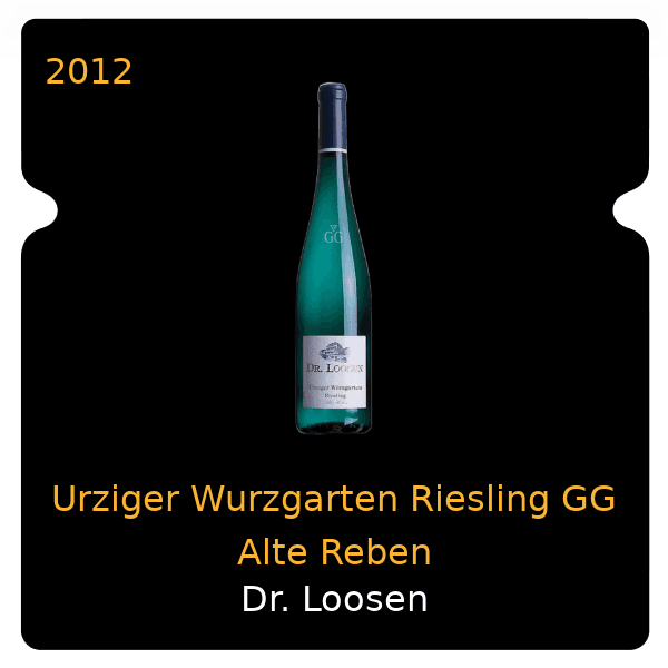 Dr. Loosen Urziger Wurzgarten Riesling GG Alte Reben 2012