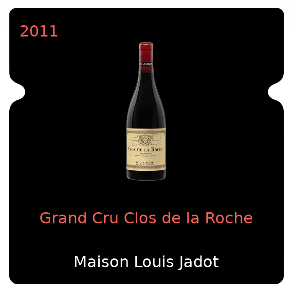 Louis Jadot Grand Cru Clos de la Roche 2011