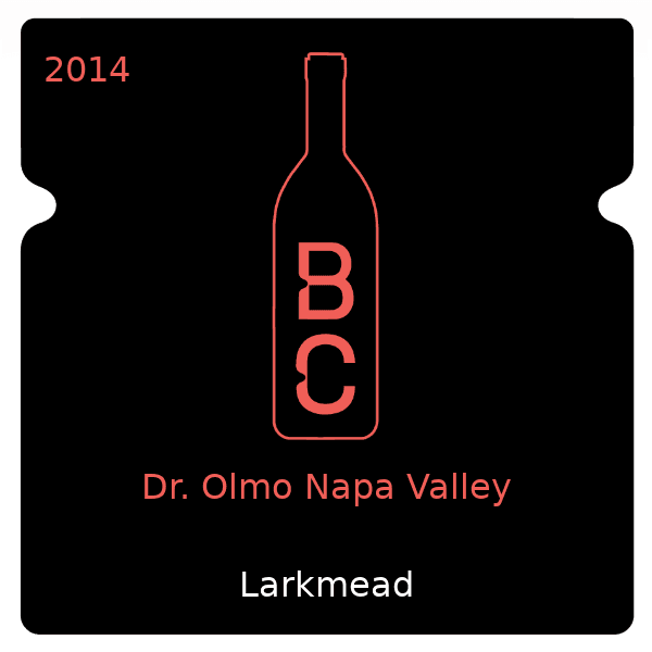 Dr. Olmo Napa Valley 2014