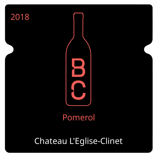 L'Eglise-Clinet Pomerol 2018