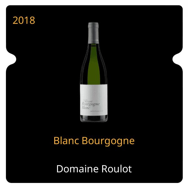 Roulot Blanc Bourgogne 2018