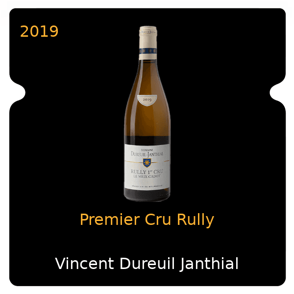 Vincent Dureuil Janthial Premier Cru Rully 2019