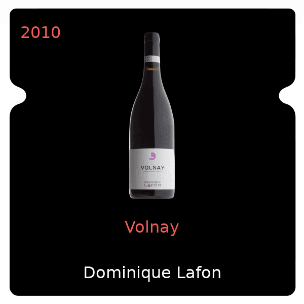 Dominique Lafon Volnay 2010