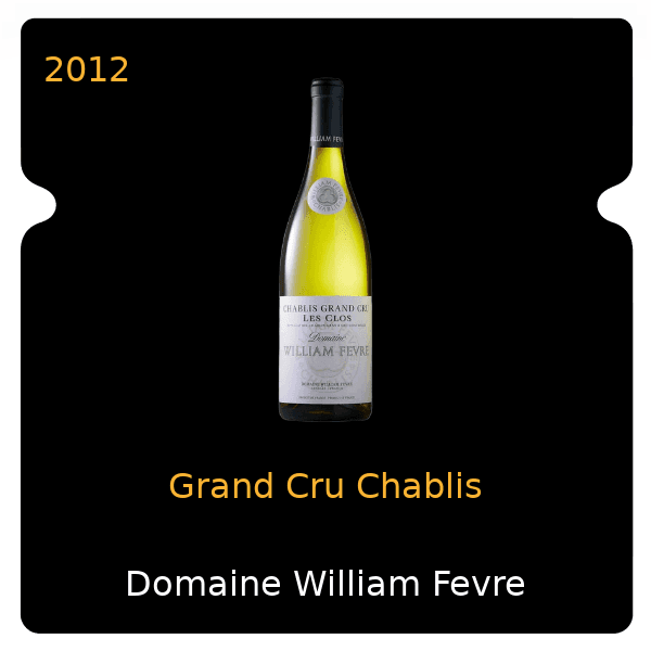 William Fevre Grand Cru Chablis 2012