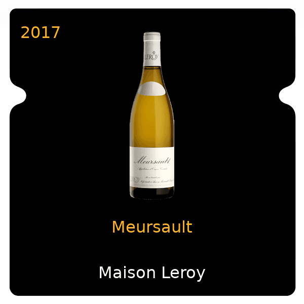 Leroy Meursault 2017