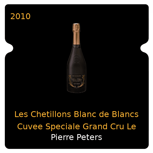 Pierre Peters Les Chetillons Blanc de Blancs Cuvee Speciale Grand Cru Le Mesnil 2010