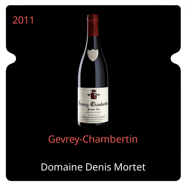 Denis Mortet Gevrey-Chambertin 2011