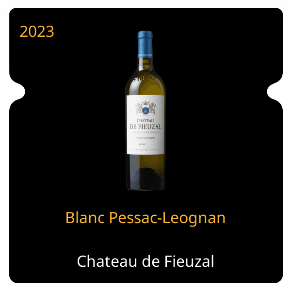 Fieuzal Blanc Pessac-Leognan 2023