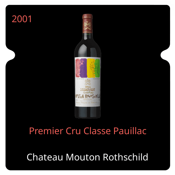 Mouton Rothschild Premier Cru Classe Pauillac 2001