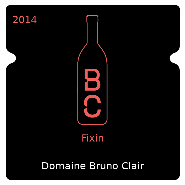 Bruno Clair Fixin 2014