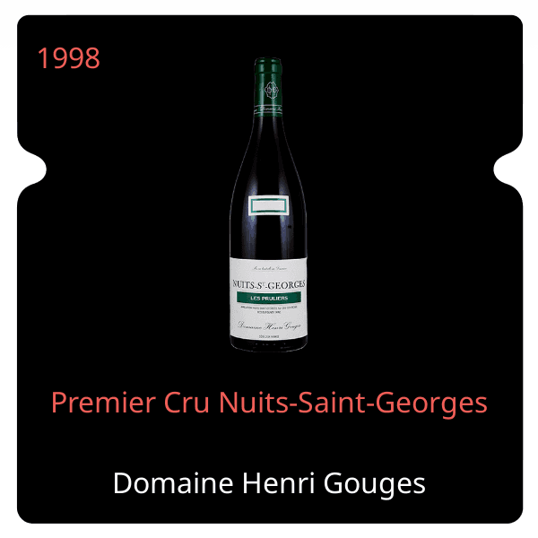 Henri Gouges Premier Cru Nuits-Saint-Georges 1998