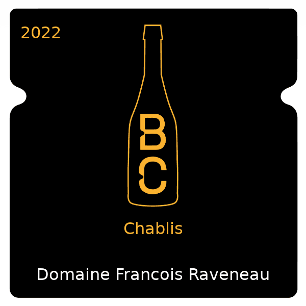 Francois Raveneau Chablis 2022