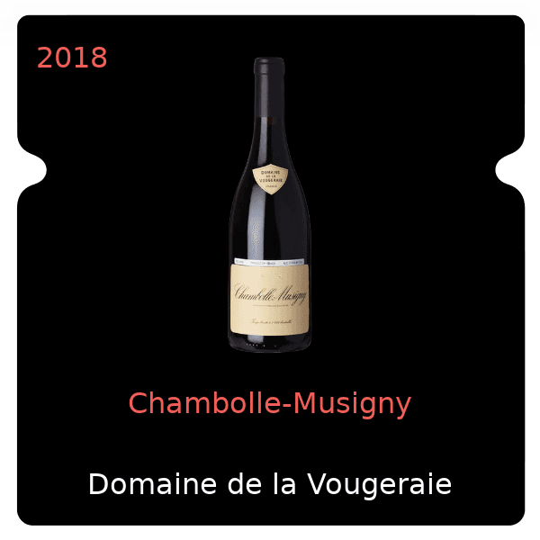 Vougeraie Chambolle-Musigny 2018