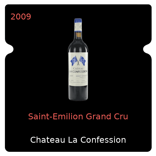 Confession Saint-Emilion Grand Cru 2009