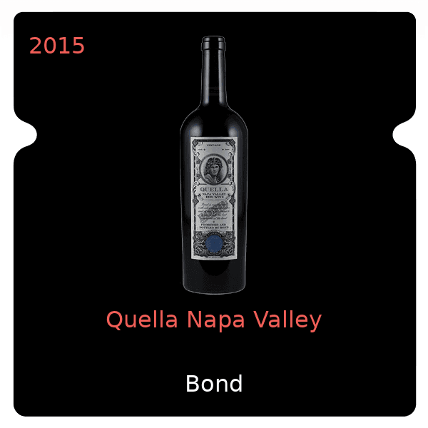 BOND Quella Napa Valley 2015
