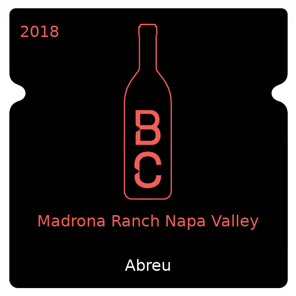 Abreu Madrona Ranch Napa Valley 2018