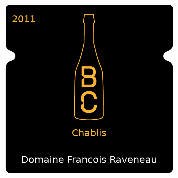 Francois Raveneau Chablis 2011