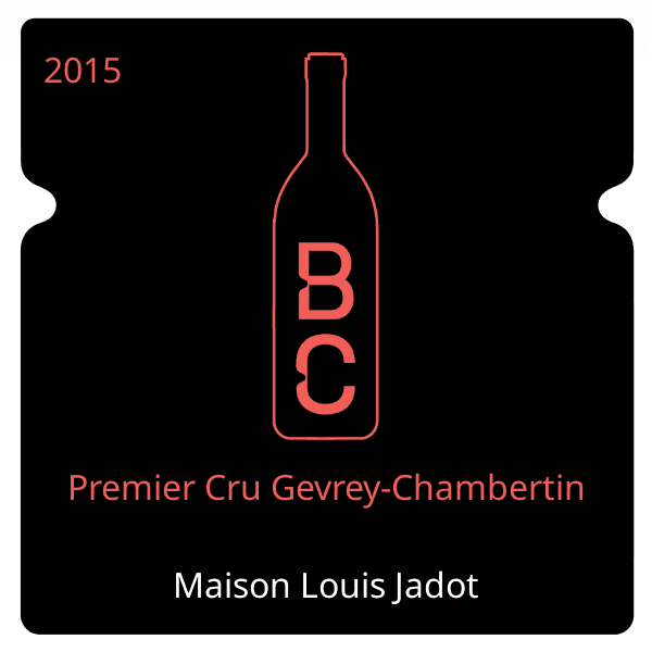 Louis Jadot Premier Cru Gevrey-Chambertin 2015