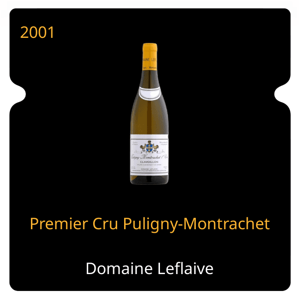 Leflaive Premier Cru Puligny-Montrachet 2001