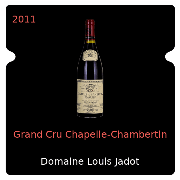 Louis Jadot Grand Cru Chapelle-Chambertin 2011