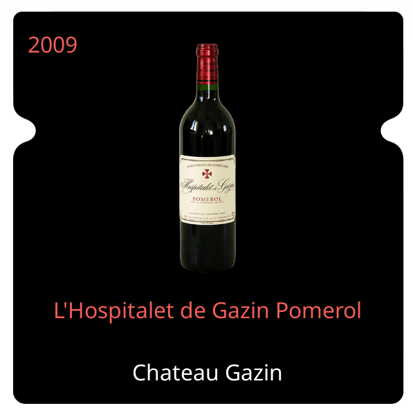 Gazin L'Hospitalet de Gazin Pomerol 2009