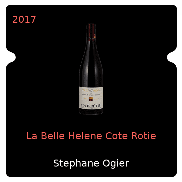 Stephane Ogier La Belle Helene Cote Rotie 2017