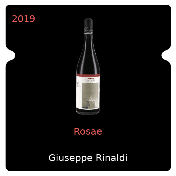 Giuseppe Rinaldi Rosae 2019