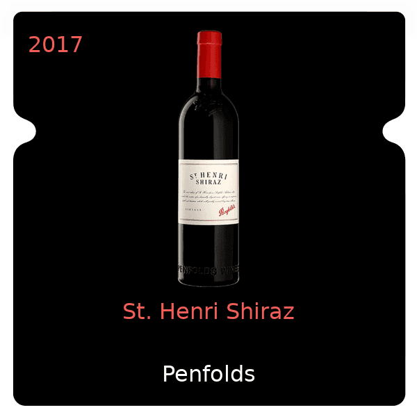 Penfolds St. Henri Shiraz 2017
