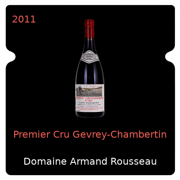 Armand Rousseau Premier Cru Gevrey-Chambertin 2011