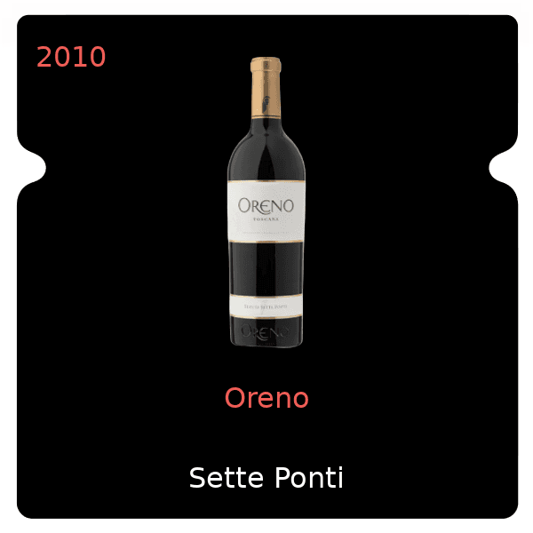 Sette Ponti Oreno 2010