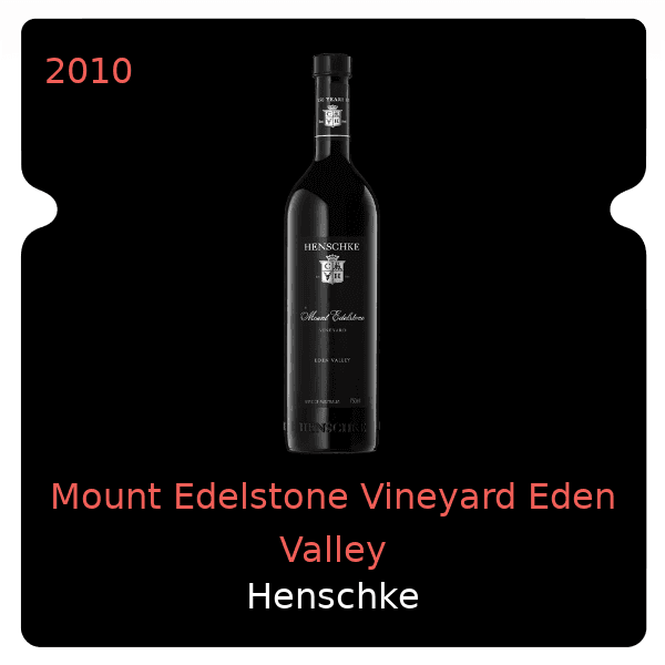 Henschke Mount Edelstone Vineyard Eden Valley 2010