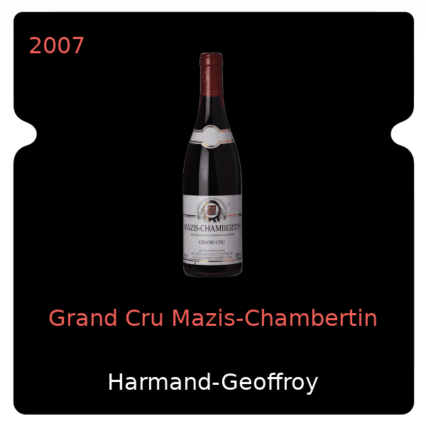 Guy Roulot Grand Cru Mazis-Chambertin 2007