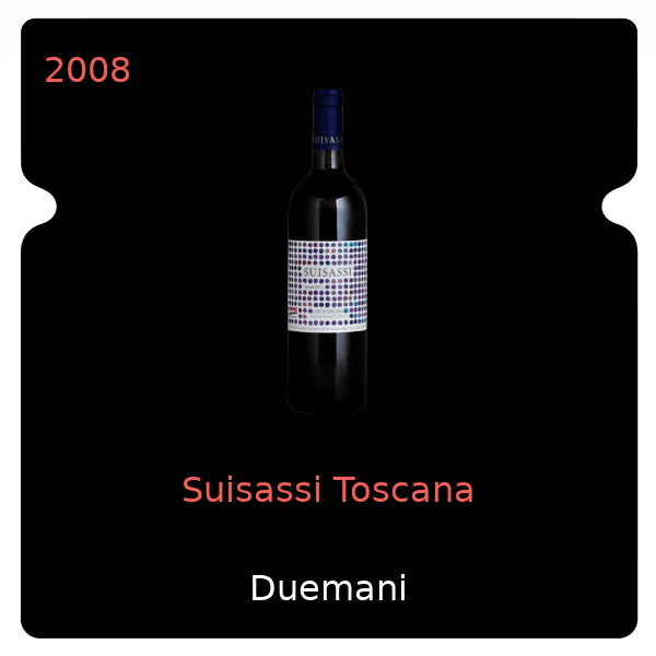 Duemani Suisassi Toscana 2008