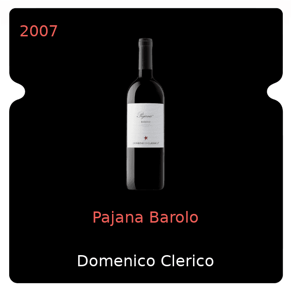 Domenico Clerico Pajana Barolo 2007