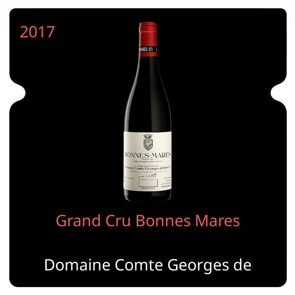 Comte Georges de Vogue Grand Cru Bonnes Mares 2017