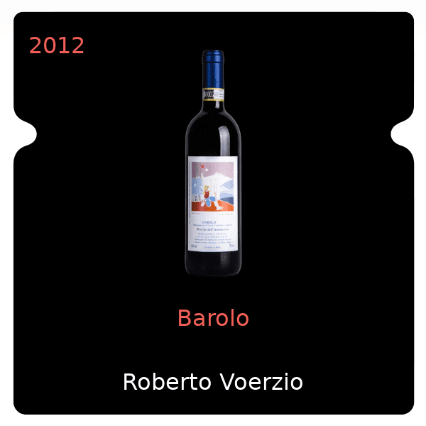 Roberto Voerzio Barolo 2012