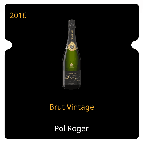 Pol Roger Brut Vintage 2016