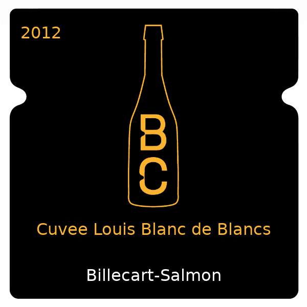 Billecart-Salmon Cuvee Louis Blanc de Blancs 2012