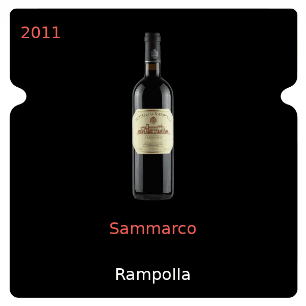 Rampolla Sammarco 2011