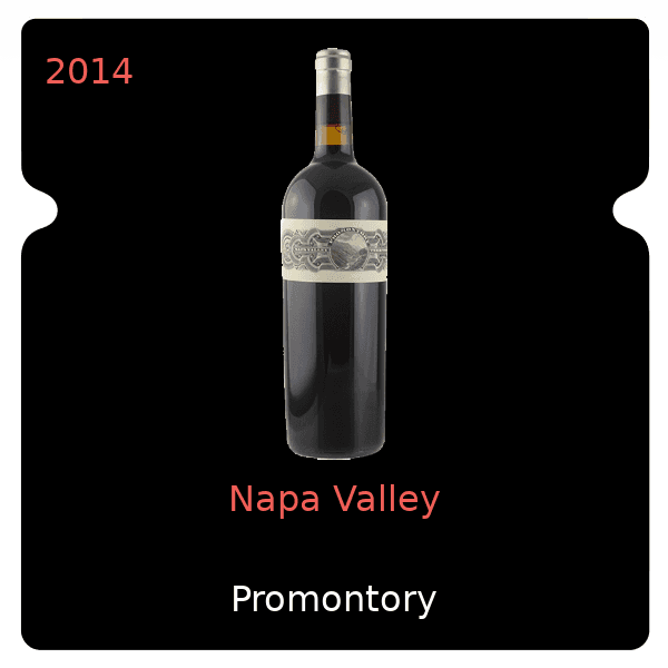 Promontory Napa Valley 2014