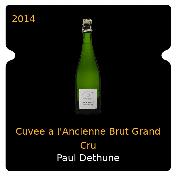 Paul Dethune Cuvee a l'Ancienne Brut Grand Cru 2014