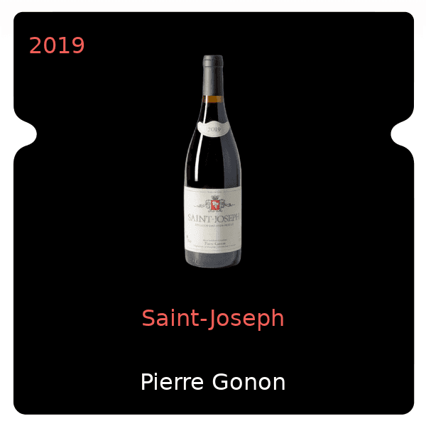 Pierre Gonon Saint-Joseph 2019