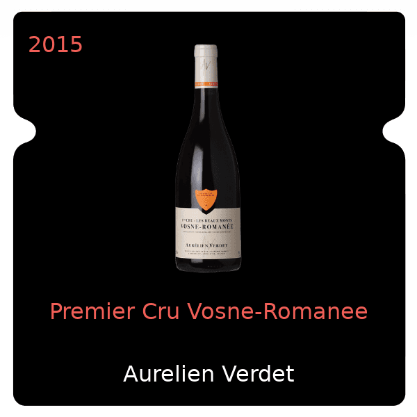 Aurelien Verdet Premier Cru Vosne-Romanee 2015