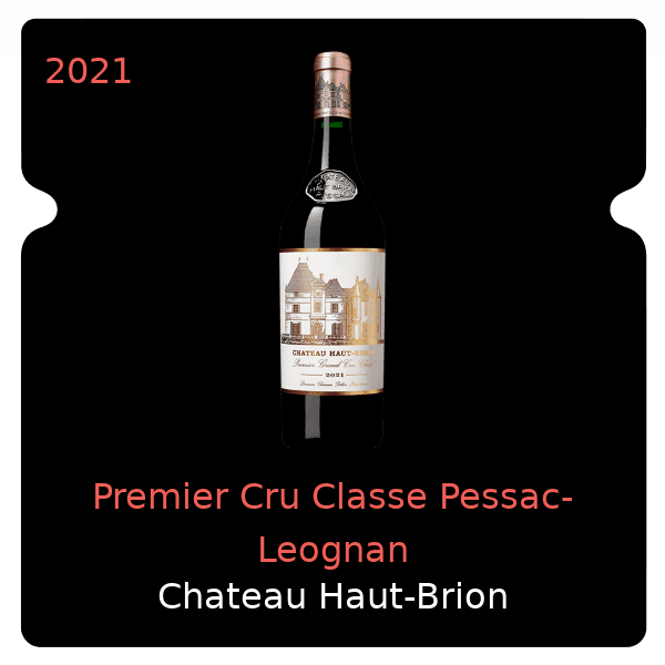 Haut-Brion Premier Cru Classe Pessac-Leognan 2021