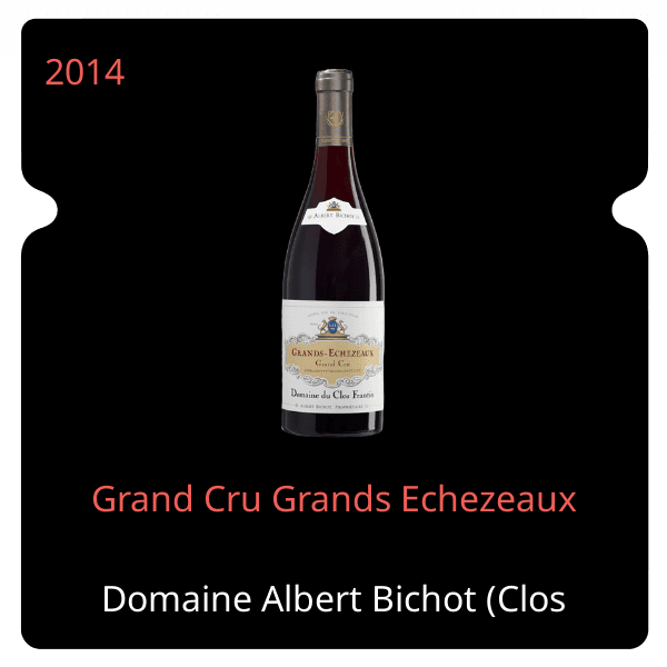 Albert Bichot (Clos Frantin) Grand Cru Grands Echezeaux 2014