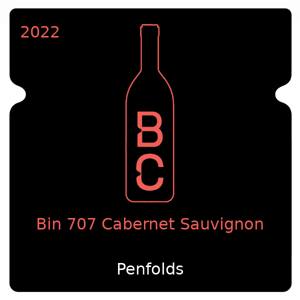 Penfolds Bin 707 Cabernet Sauvignon 2022