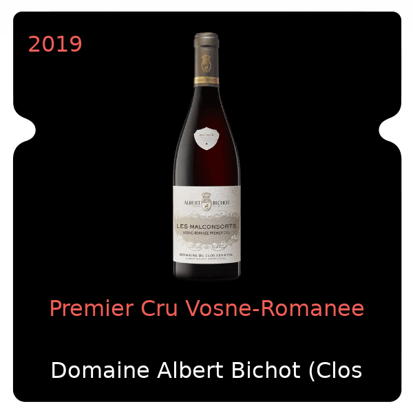Albert Bichot (Clos Frantin) Premier Cru Vosne-Romanee 2019