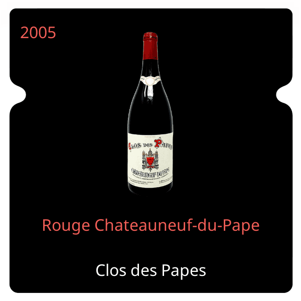 Papes Rouge Chateauneuf-du-Pape 2005